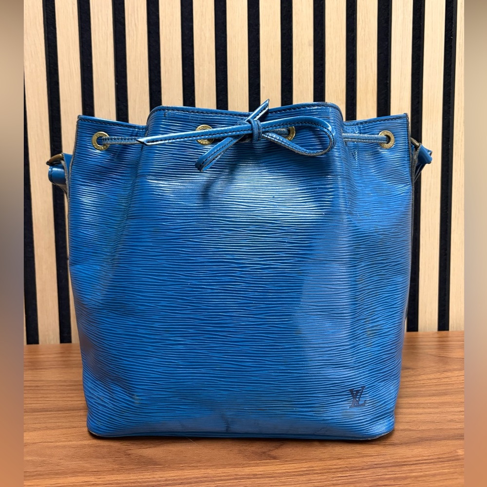 Louis Vuitton Blue Bucket Bag (MUST GO)